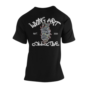 LAC tshirt collab with graphic artist Bima Williams