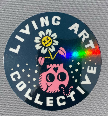 Living Art Collective Holographic sticker
