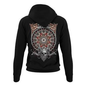 Demon Skull Mandala Hoodie