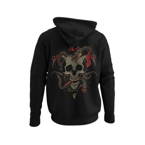 "Dragon Skull" Hoodie by Mega Ayu Puspitasari