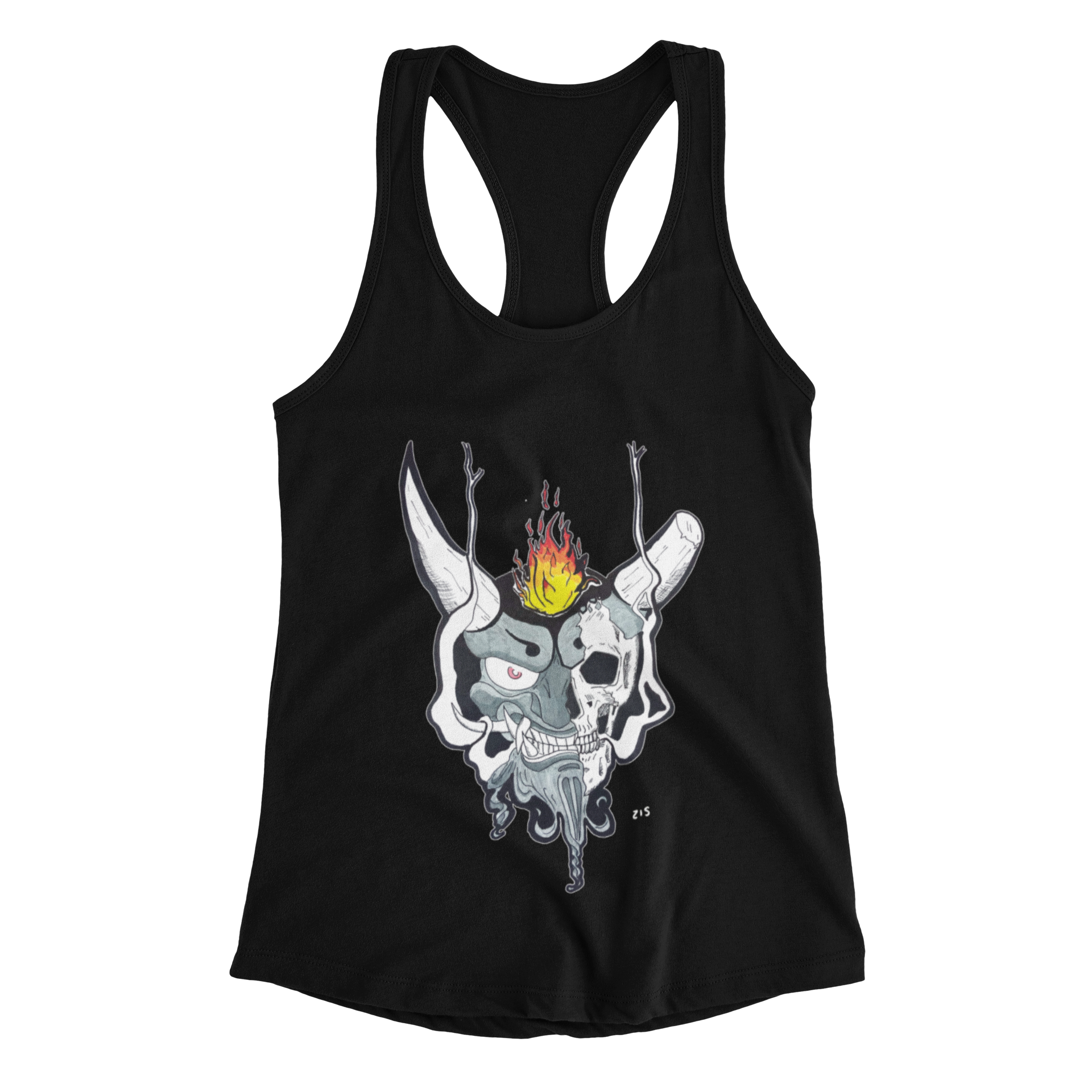 "Un-dead Warrior" Tank Top by Isaac Zoungrana